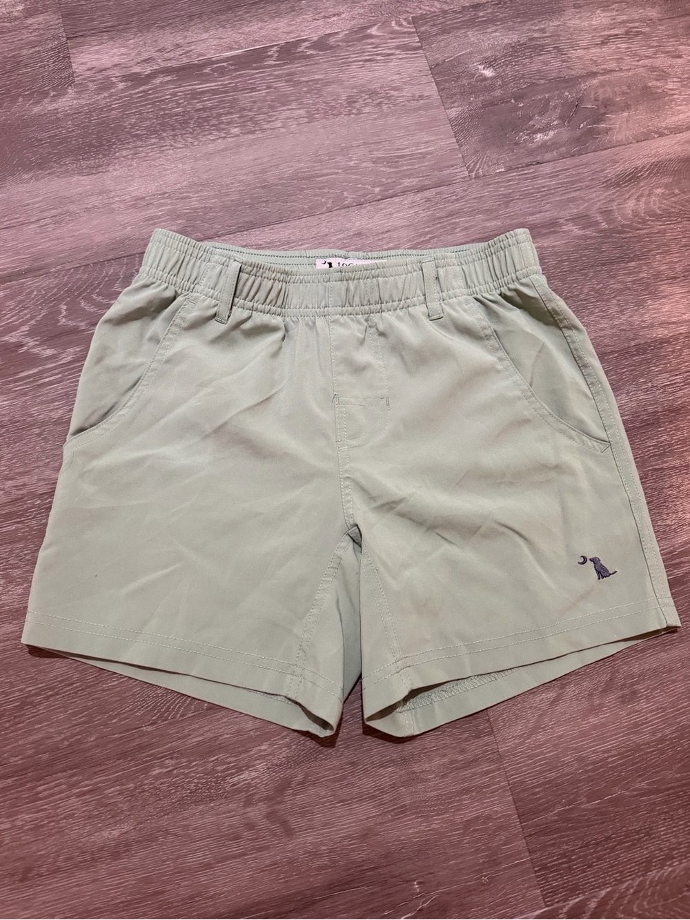 Local Boy Green Shorts - Youth Medium, 10/12, Preppy, Volley